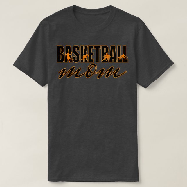 Camiseta Mãe de basquete (Frente do Design)
