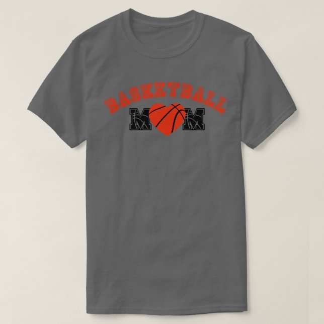 Camiseta Mãe de basquete 9 (Frente do Design)
