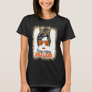 Camiseta Mãe de Basquete Criando Atletas Vida de Mãe de Bas