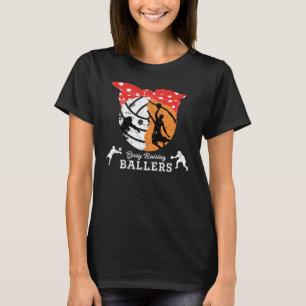 Camiseta Mãe de Basquete Fofa Volei Feminino
