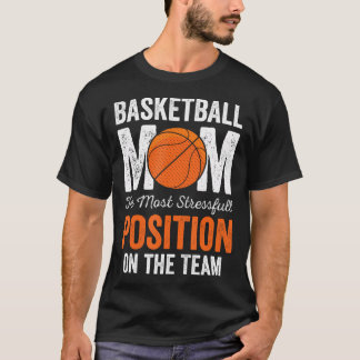 Camiseta Mãe de Basquete Funny Mãe