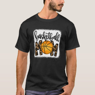 Camiseta Mãe de basquete Leopardo Mama de Basquete
