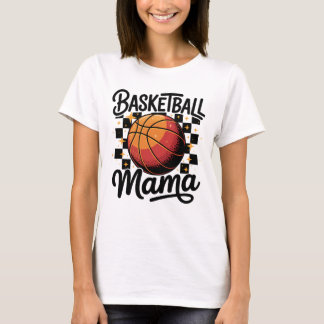 Camiseta Mãe de Basquete Mãe Retro
