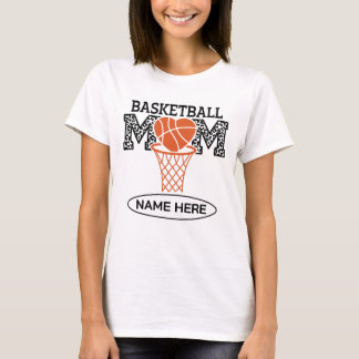 Camiseta Mãe de Basquete Personalizada