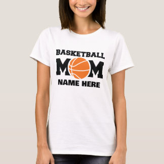 Camiseta Mãe de Basquete Personalizada