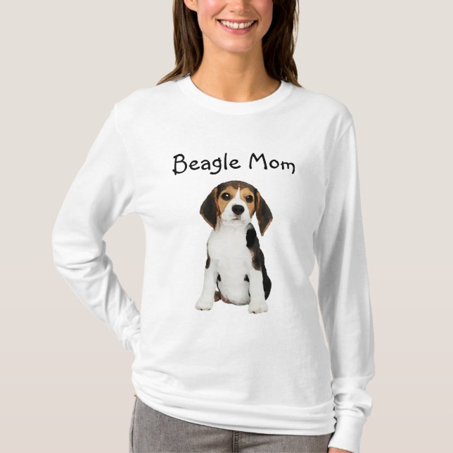 Camiseta Mãe de Beagle (Frente)