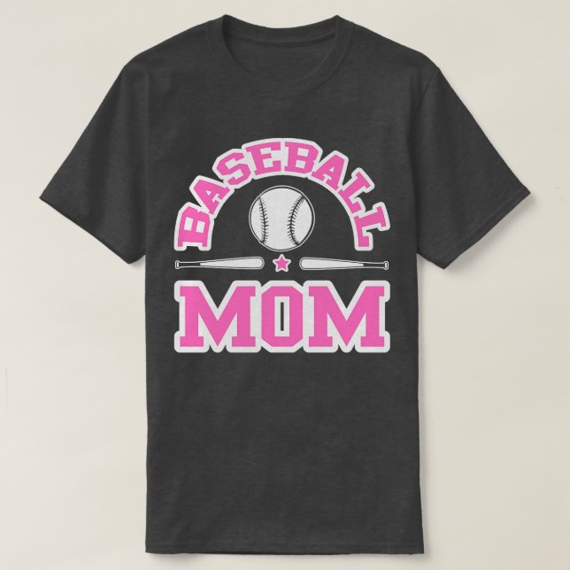Camiseta Mãe de beisebol (Frente do Design)