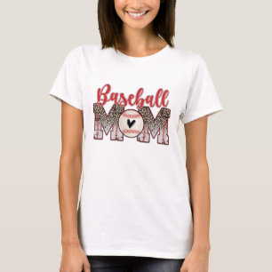 Camiseta Mãe de Beisebol