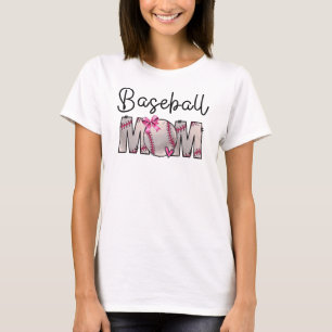Camiseta Mãe de beisebol, Arco de coquete, mãe de beisebol