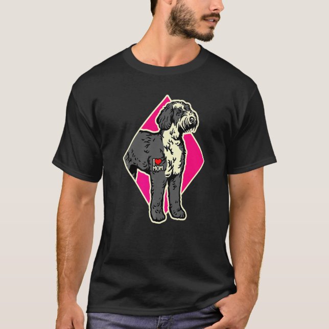 Camiseta Mãe de Bernedoodle 2 (Frente)