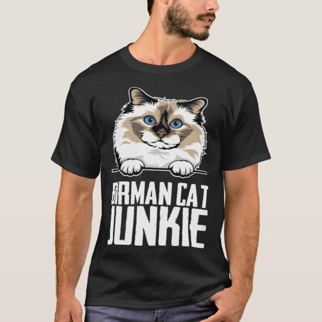 Camiseta Mãe de Birman pais Birman Birman 2 (Frente)