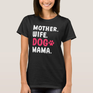 Camiseta Mãe de Bluetick Coonhound Esposa Cadela Mamãe