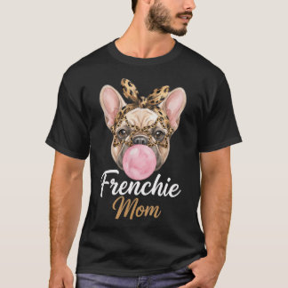 Camiseta Mãe de Bulldog Francês , Mãe de Bulldog Francês Ba