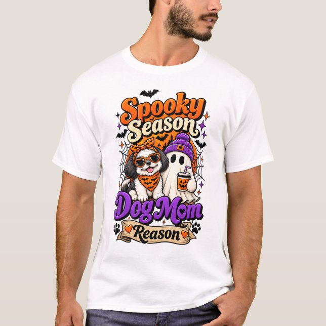 Camiseta mãe de cachorro (Frente)