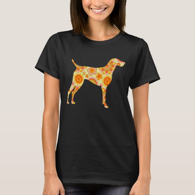 Camiseta Mãe de Cachorro Alemão de Ponta Curta SPG (Frente)