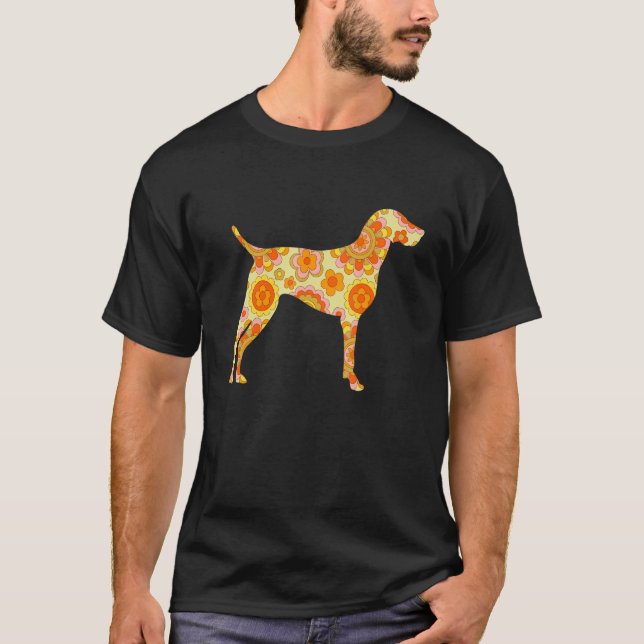 Camiseta Mãe de Cachorro Alemão de Ponta Curta SPG (Frente)