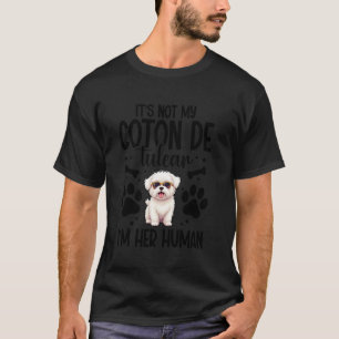 Camiseta Mãe de Cachorro Amante de Cachorro Seu Dono Humano