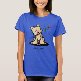 Camiseta Mãe de Cachorro Cairn Terrier