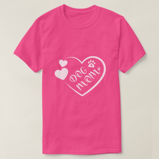 Camiseta Mãe de Cachorro, Mãe de Cachorro, Camiset (Frente do Design)
