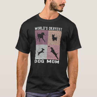 Camiseta Mãe de Cachorro Mais Bela do Mundo - Parente Engra