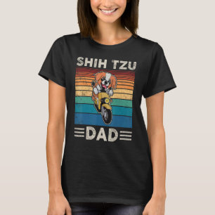 Camiseta Mãe de Cachorro Shih Tzu Frases de Cachorro Criado
