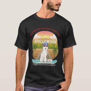 Camiseta Mãe de Cachorro Siberiano californiano