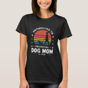 Camiseta Mãe de Cachorro T-Pronicial Est 2026 Retro Pôr do