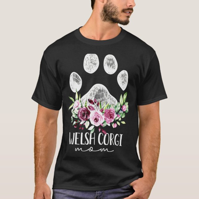Camiseta Mãe de Cachorro Welsh Corgi (Frente)