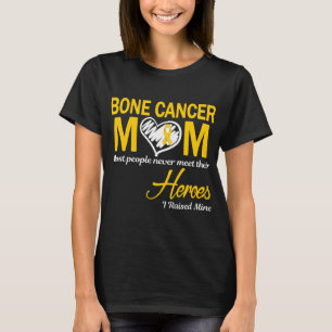 Camiseta Mãe de Câncer Ósseo Eu Criei o Meu