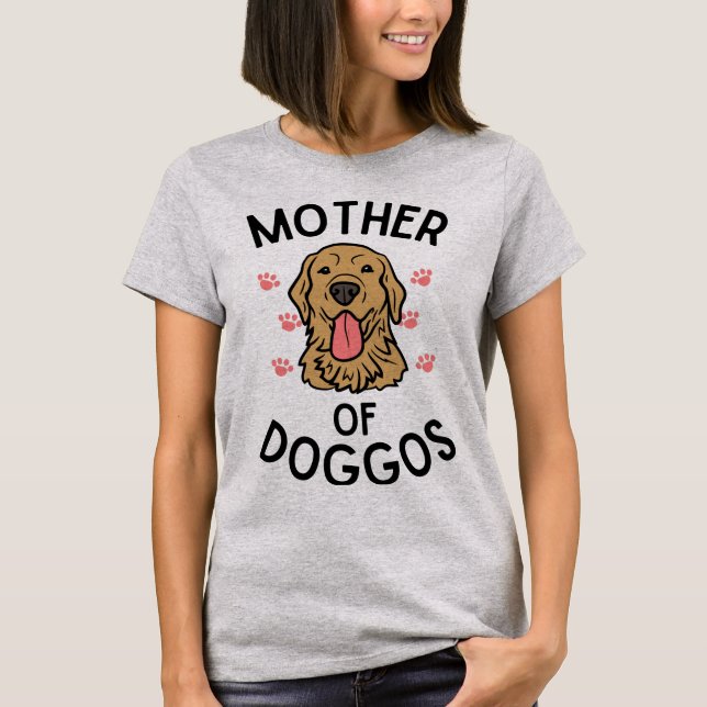 Camiseta Mãe de cão (Frente)