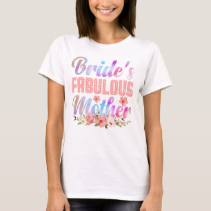 Camiseta Mãe de Casamento de Chá de panela Noiva Brides M