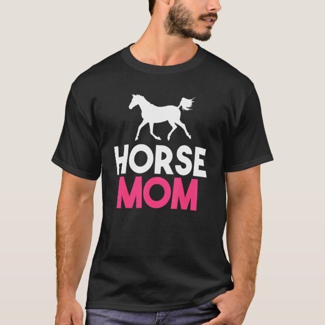 Camiseta Mãe de Cavalo Equitação (Frente)