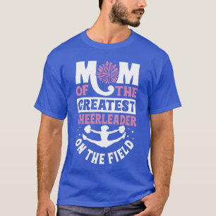 Camiseta Mãe de Cheerleading Mãe A Maior