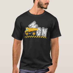 Camiseta Mãe de Construção Engraçada Mamãe Mamãe Dia Feliz
