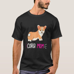 Camiseta Mãe de Corgi Feminina Mãe de Cachorrinho Mamãe de 