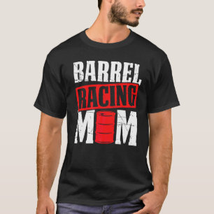 Camiseta Mãe de corrida de barril masculino Corrida de barr