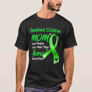 Camiseta Mãe de Crianças Deficientes Eu Criar as Minhas