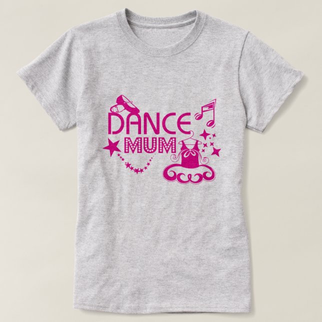 Camiseta Mãe de dança (Frente do Design)