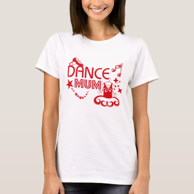 Camiseta Mãe de dança (Frente)