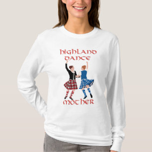 Camiseta Mãe de Dança das Terras Altas Escocesas