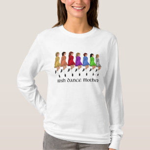 Camiseta Mãe de Dança Irlandesa - Linha Arco-íris