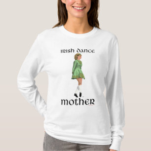 Camiseta Mãe de Dança Irlandesa - Verde