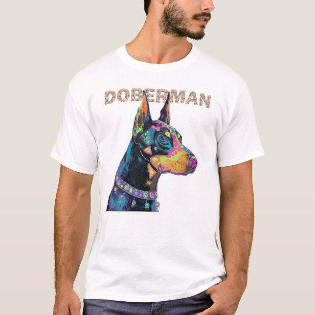 Camiseta Mãe de Doberman (Frente)