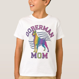 Camiseta Mãe de Doberman