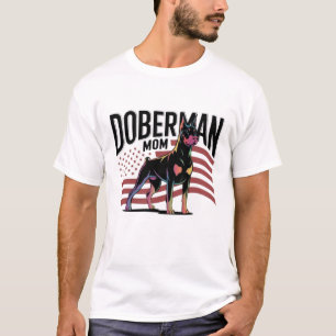 Camiseta Mãe de Doberman