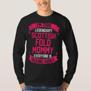 Camiseta Mãe de dobra escocesa