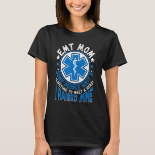 Camiseta Mãe de EMT Paramédico Ambulância EMT Emergência