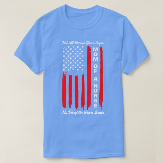 Camiseta Mãe de enfermeira 1 (Frente do Design)