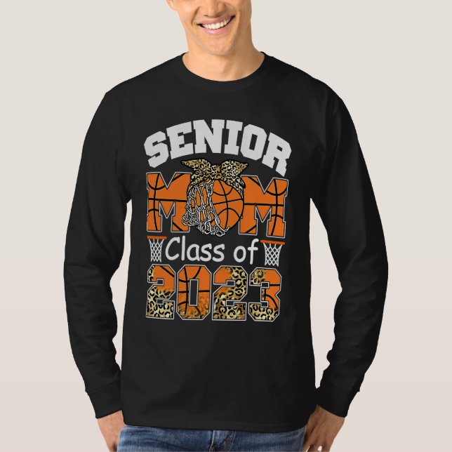 Camiseta Mãe de Formando da Turma de 2023 Formando 23 Basqu (Frente)