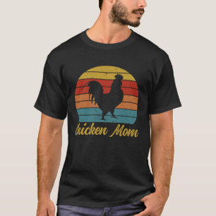 Camiseta Mãe de Frango Retro Dona de Frango Frango Frango